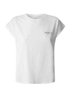Maglietta Pepe Jeans Lorena bianca per donna