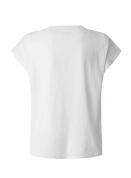 Maglietta Pepe Jeans Lorena bianca per donna