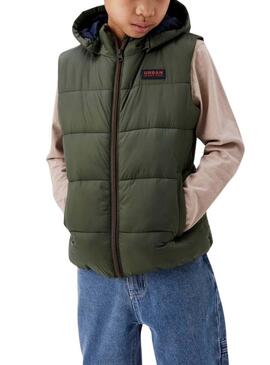 Gilet Name It Monay Verde per bambino