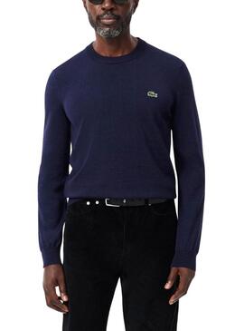 Maglia Lacoste basiche blu navy per uomo