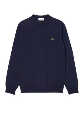 Maglia Lacoste basiche blu navy per uomo