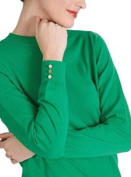 Maglia Naf Naf Wally verde per donna