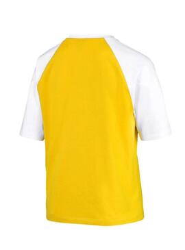 T-Shirt Puma XTG Colorblock Giallo Donna