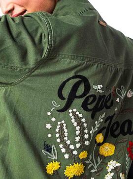 Giacca Pepe Jeans Adai Verde Donna