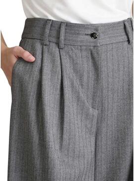 Pantaloni Naf Naf Cori grigi per donna
