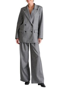 Pantaloni Naf Naf Cori grigi per donna