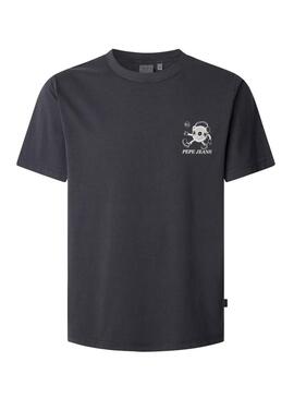 Maglietta Pepe Jeans Dean nera per uomo
