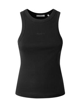 Top Pepe Jeans Marian nero per donna