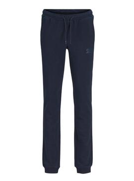 Pantaloni della tuta Jack and Jones Gordon blu marino