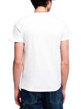 T-Shirt Superdry High Flyers Bianco