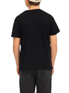 Maglietta Jack and Jones Simon nera per bambino