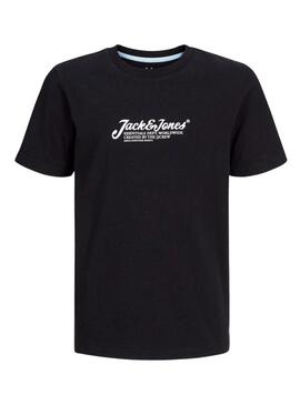 Maglietta Jack and Jones Beau nera per bambino