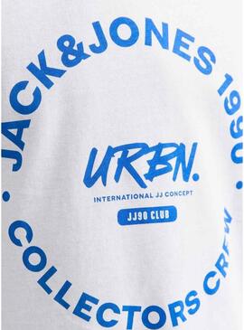 Maglietta Jack and Jones Simon bianca per bambino
