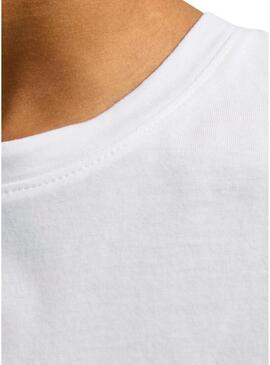 Maglietta Jack and Jones Simon bianca per bambino