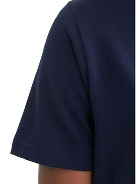 Maglietta Jack and Jones Simon blu marino per bambino.