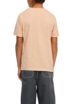 Maglietta Jack and Jones Simon arancione per bambino