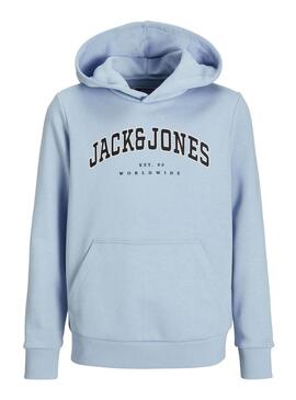 Felpa Jack and Jones Caleb blu per bambino