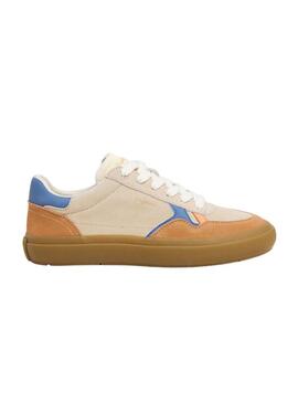 Scarpe Pepe Jeans Travis City beige per donna.