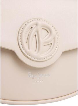 Borsa Pepe Jeans Crisha Limited beige per donna