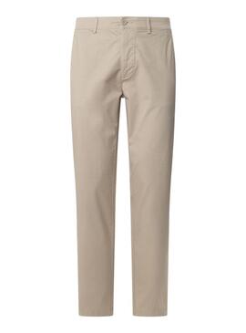 Pantaloni slim beige Pepe Jeans per uomo