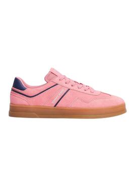 Scarpe Tommy Jeans Greenwich rosa per donna