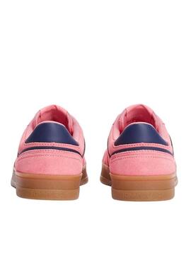 Scarpe Tommy Jeans Greenwich rosa per donna