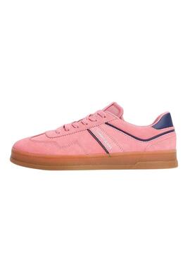 Scarpe Tommy Jeans Greenwich rosa per donna