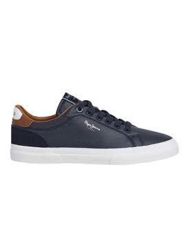 Scarpe Pepe Jeans Kenton Court blu per uomo