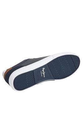 Scarpe Pepe Jeans Kenton Court blu per uomo