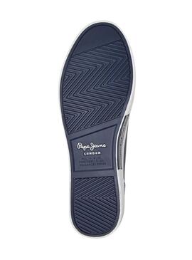 Scarpe Pepe Jeans Kenton Court blu per uomo