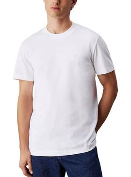 Maglietta Calvin Klein Heavy bianca per uomo