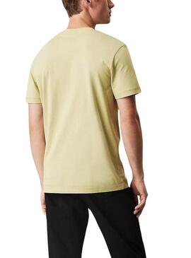 Maglietta Calvin Klein Monologo verde per uomo