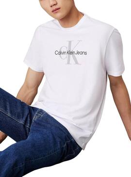 Maglietta Calvin Klein Hero bianca per uomo