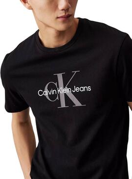 Maglietta Calvin Klein Hero nera per uomo