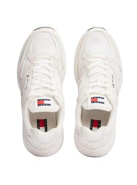 Sneakers Tommy Jeans The Coney bianche per donna