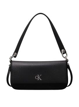 Borsa Calvin Klein Jeans Pouch nera per donna