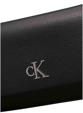 Borsa Calvin Klein Jeans Pouch nera per donna