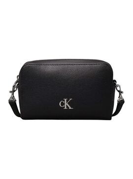 Tracolla Calvin Klein Jeans Camera nera per donna