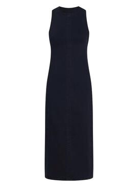 Abito di jeans Calvin Klein Long Column per donna