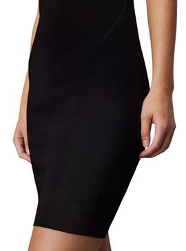 Abito Calvin Klein Jeans Rayon nero per donna
