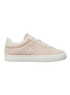 Sneakers Calvin Klein Jeans Classic Cupsole rosa per donna.