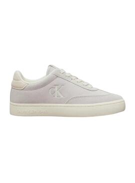 Sneakers Calvin Klein Jeans Classic Cupsole grigie da donna