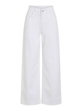Pantaloni di jeans Vila Viemma bianchi per donne