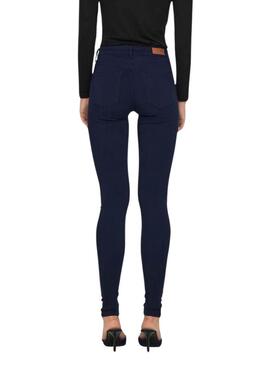 Pantaloni Only Blush blu per donna