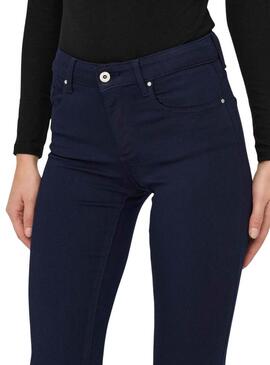 Pantaloni Only Blush blu per donna