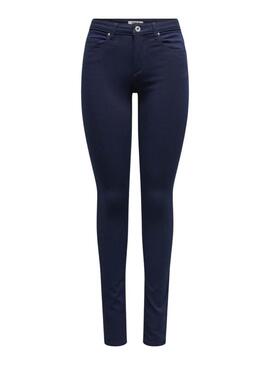 Pantaloni Only Blush blu per donna