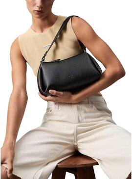 Borsa Calvin Klein Drop nera per donna