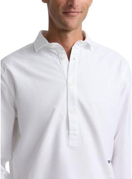 Maglietta Silbon oxford bianca per uomo