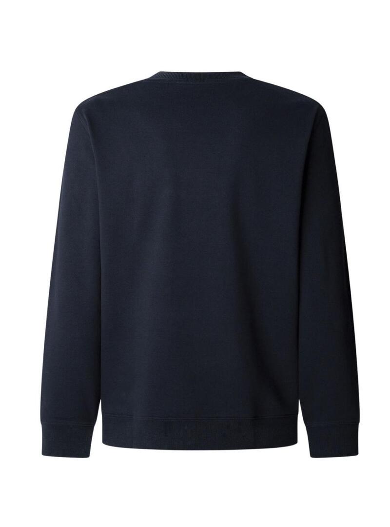 Felpa Pepe Jeans Duke blu scuro per uomo
