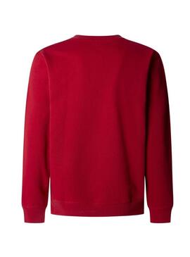 Felpa Pepe Jeans Duke rossa per uomo
